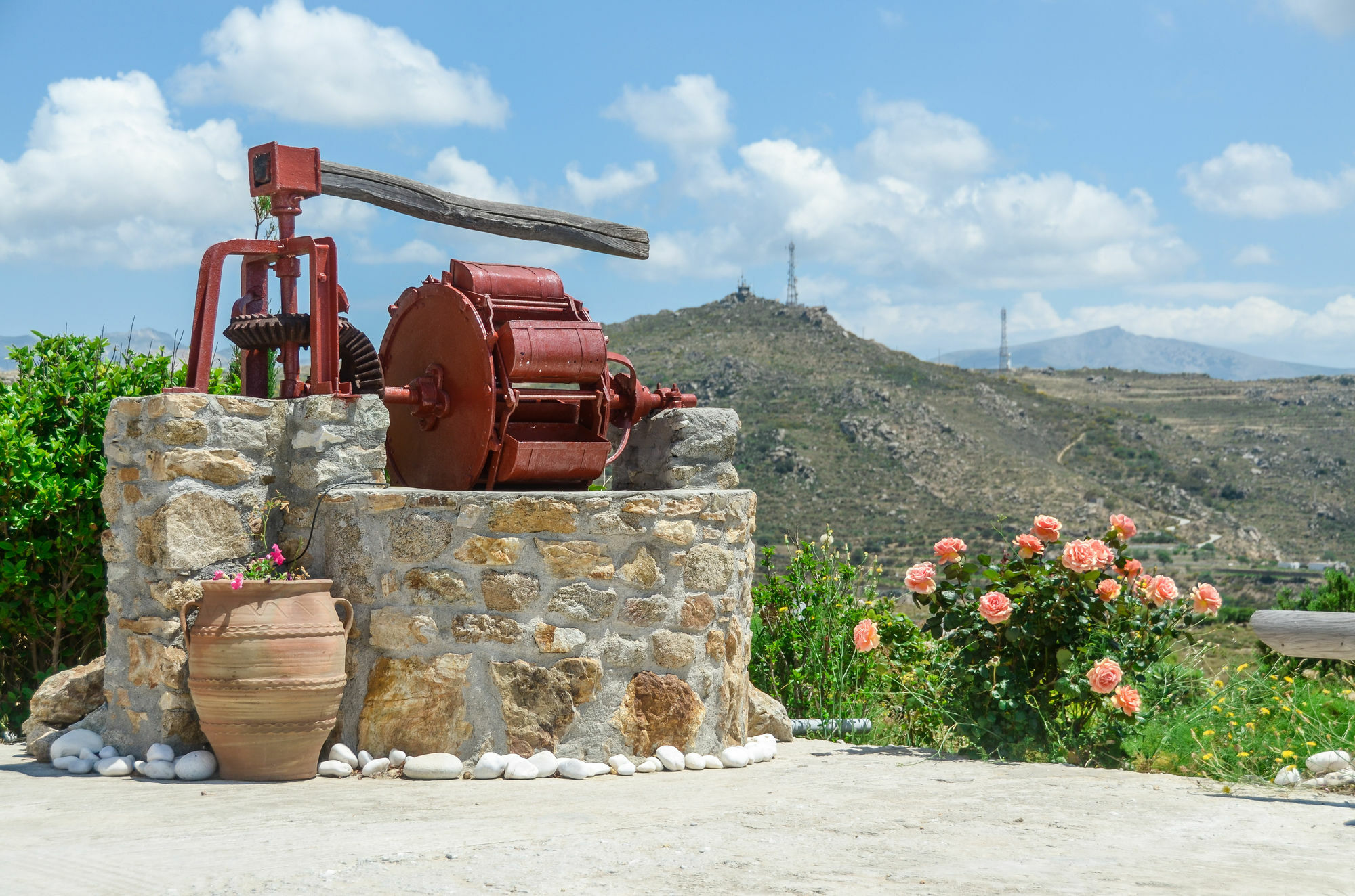 Of Roses In Naxos - Private With Pool Villa Naxos City